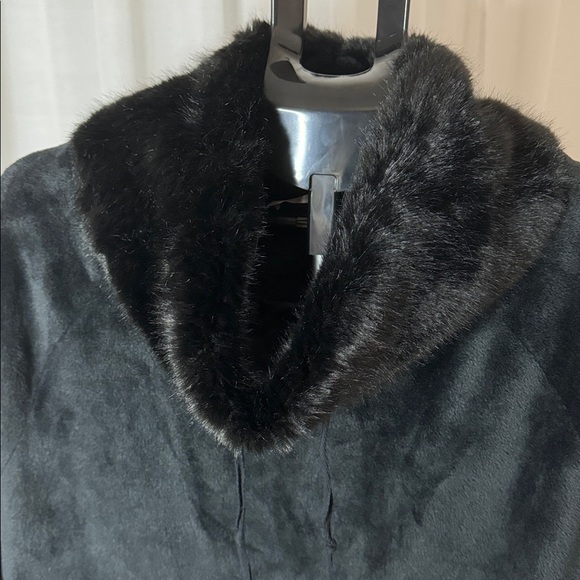 La Vie En Rose Black Cowl Neck Sweater Size Large / XLarge Cozy Soft - Picture 4 of 6